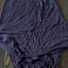 Ann Taylor Women's Purple Solid Short Dress Size S Regular