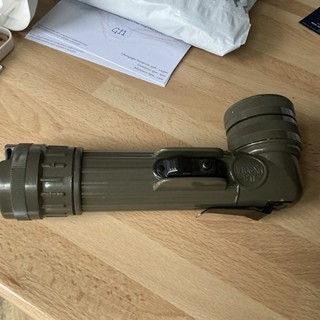 GENUINE US ARMY TORCH FLASHLIGHT Fulton USA MX 991/U