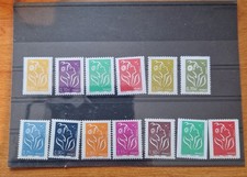 2005 Série COMPLETE  n° 3731 à 3743 Marianne de LAMOUCHE  Neufs**