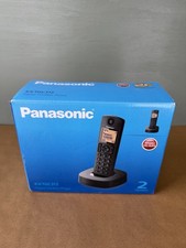 Panasonic KX-TGC312EB Black Digital Cordless Phone - 2 Pieces
