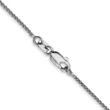 10K Gold 1mm Spiga Chain Anklet 8202