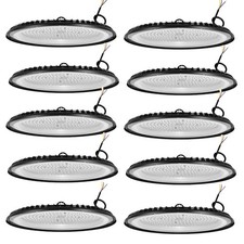 10Pack 200W UFO Led High Bay Light Commercial Industrial Factory Warehouse Light