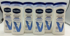 Vaseline Intensive Care Advanced Repair Unscented Body Lotion, 10oz, CASE OF 6