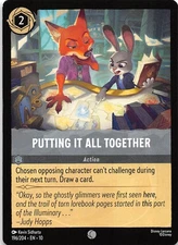 Putting It All Together 196/204 Whispers in the Well Disney Lorcana 002681