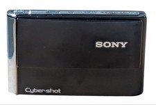 Sony Cyber-shot DSC-T70 Black Compact Digital Camera 3x Zoom Carl Zeiss Lens