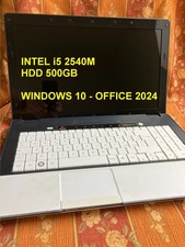 NOTEBOOK OLIVETTI S1530 INTEL I5/4GB/500GB Win 10