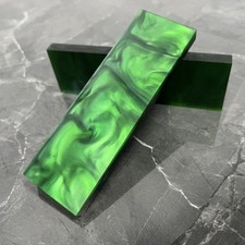 Resin Acrylic Knife Handle Scales Blanks PreCut Engraved Sheet Set