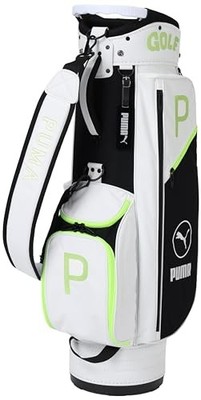 PUMA Golf Cart Bag PCL 3.0kg 090887 2024model Bright white/Puma black/Lime