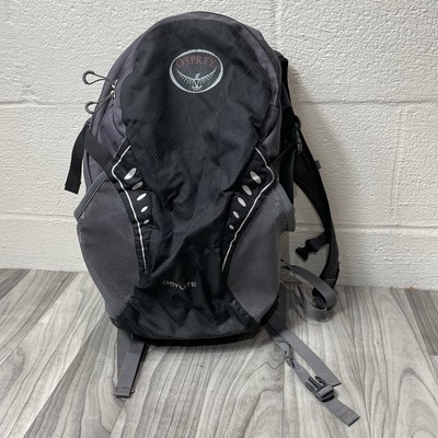 Osprey Daylite Backpack Daypack Hiking Black Grey Unisex Lightweight Bag Y2K
