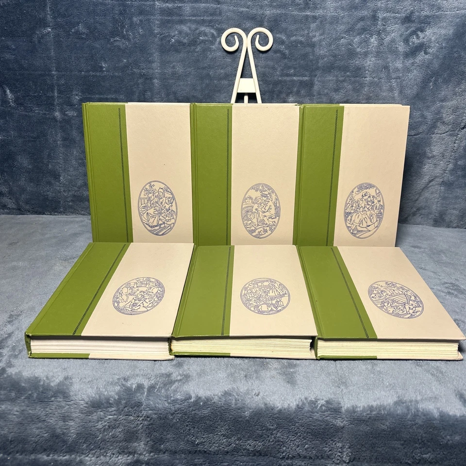 Louisa May Alcott Nelson Doubleday Vintage Book Set Of 6 HC 1950 Foto 2 de 4