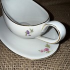 Vintage Winterling Bavaria Germany China Gravy Boat attached Underplate A4  — photo 4