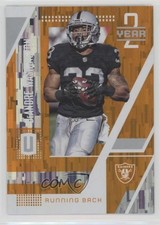 2017 Panini Unparalleled Year 2 Orange Wind Chimes 19/25 DeAndre Washington 11pj