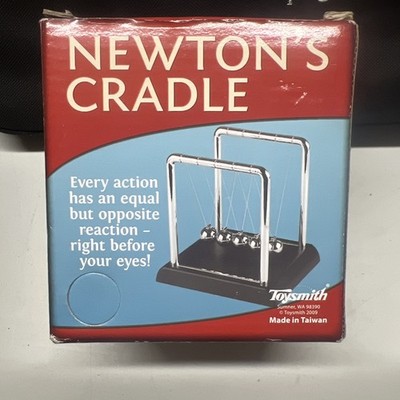 Kinetic Energy Demonstration Kit - Newton's Cradle for Stress Relief & Learning