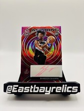 2022-23 Panini Spectra Shaedon Sharpe Rookie Aspiring Autograph /25 RC Blazers