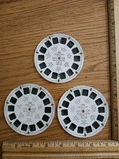 VINTAGE VIEW MASTER REELS BASEBALL STARS LOT OF 3 REELS 725 726 727