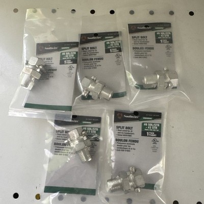 Lot-5 Split Bolt Wire Connector by Southwire Dual Rated 600V/90C Conductor