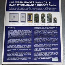 UPS WEB - Manager CS121