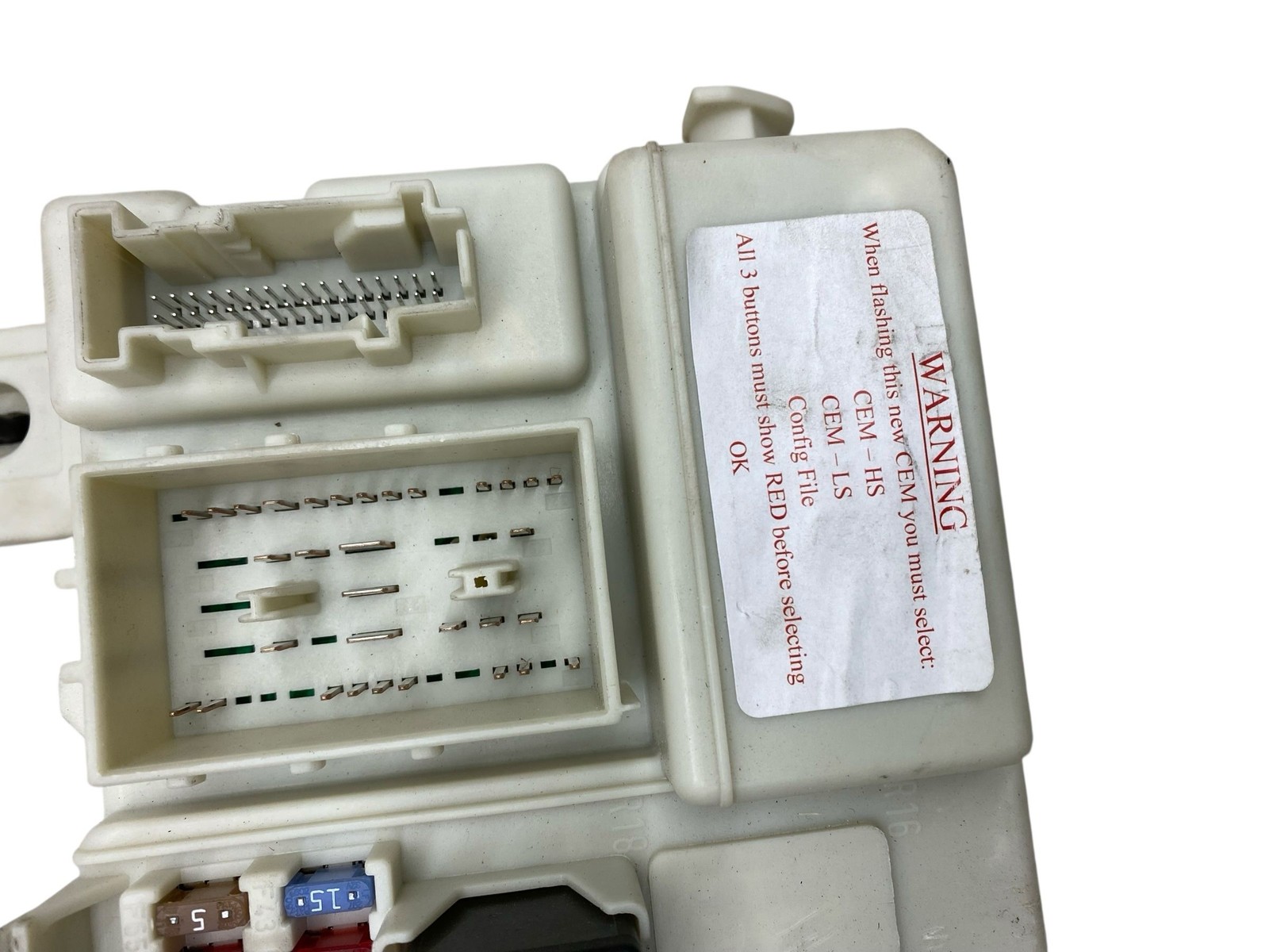2013-2016 Aston Martin DB9 Oem (B) Cabin Fuse Relay Block Box 31327215 31268178