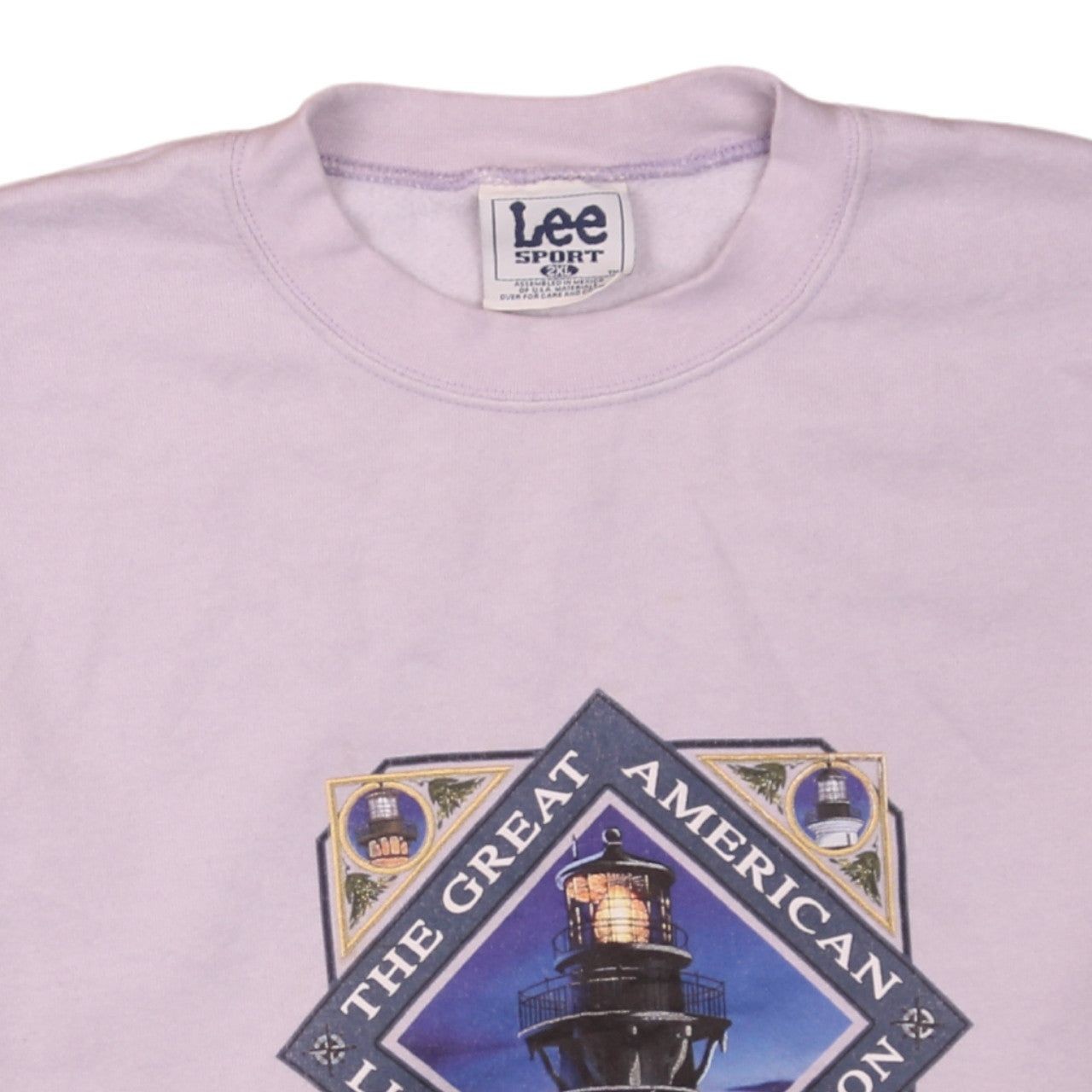 Lee Purple Sweatshirt Mens 2Xl image 3