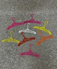 Vintage Barbie Lot Of 8 Mod Filigree Hangers