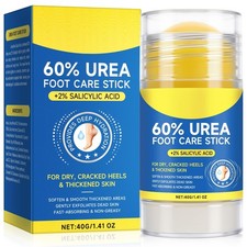60 Urea Cream Stick plus 2 Salicylic Acid Maximum Strength Urea Foot Cream