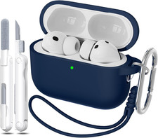 For Airpods Pro 3 Case 2025, Military Grade Soft Silicone Shock-Absorbing for Ai
