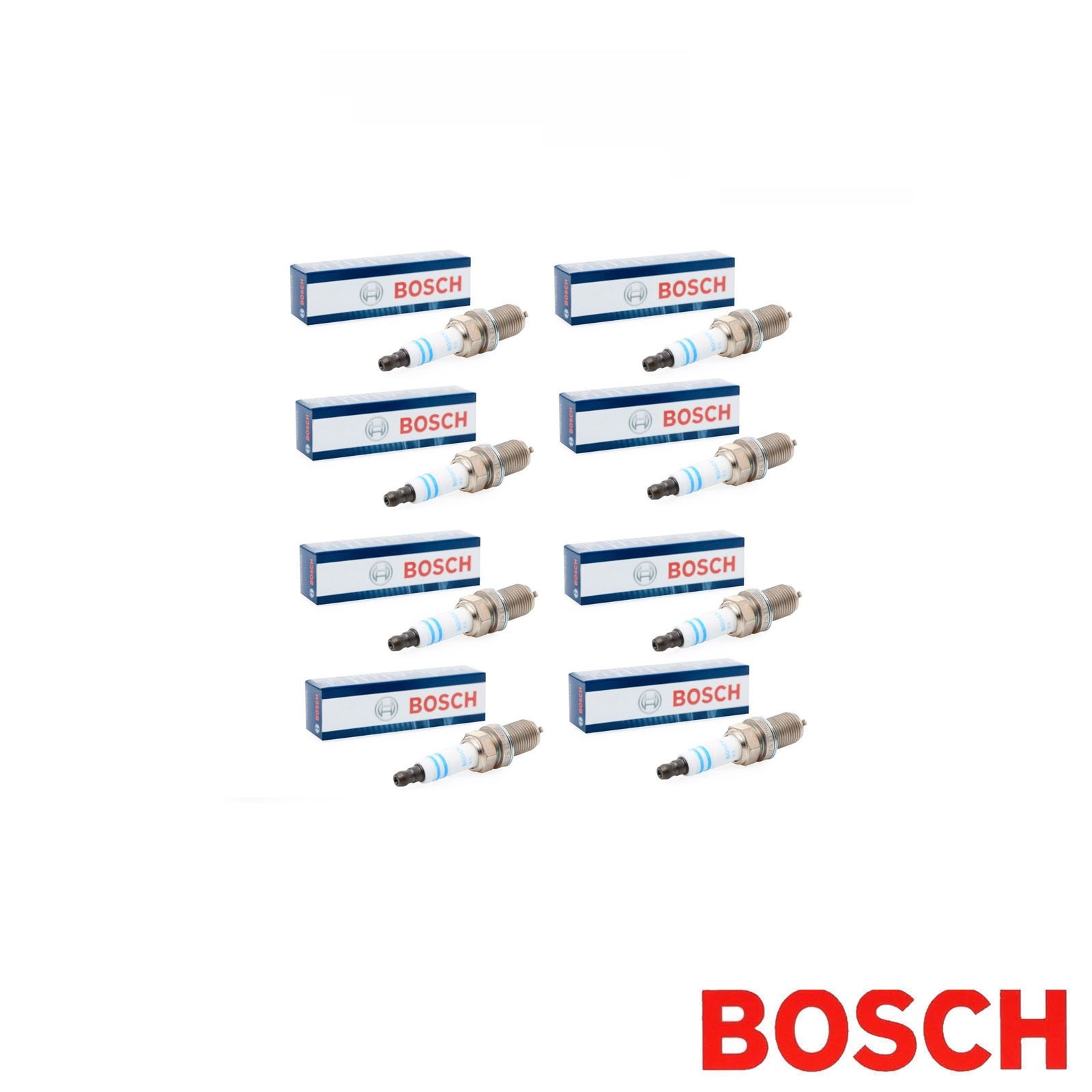 BOSCH IRIDIUM SPARK PLUG SET 8 AUDI VW BMW MERCEDES TOYOTA HONDA NISSAN A4493