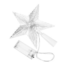 Tree Top Star Light Treetop Mini Lighted Topper Artificial Bonsai Lamps