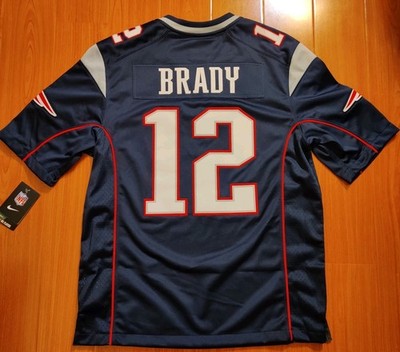 NIKE NFL Patriots Tom Brady jersey アメフト Men's Nike Tom Brady White New England Patriots Retired Game Jersey