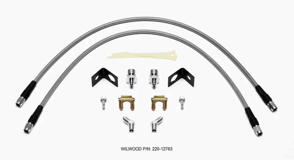 Kit Flexline de freno Wilwood 220-12763 1982-1986 Jeep Wrangler - longitud delantera 25,00 Foto 2 de 4