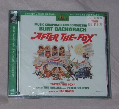 After The Fox ~ Burt Bacharach Movie Soundtrack 1998 Deluxe CD / Brand New