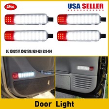 4Pcs Door Panel Courtesy Light For 1999-2005 2006 Chevy Silverado 1500 2500 HD