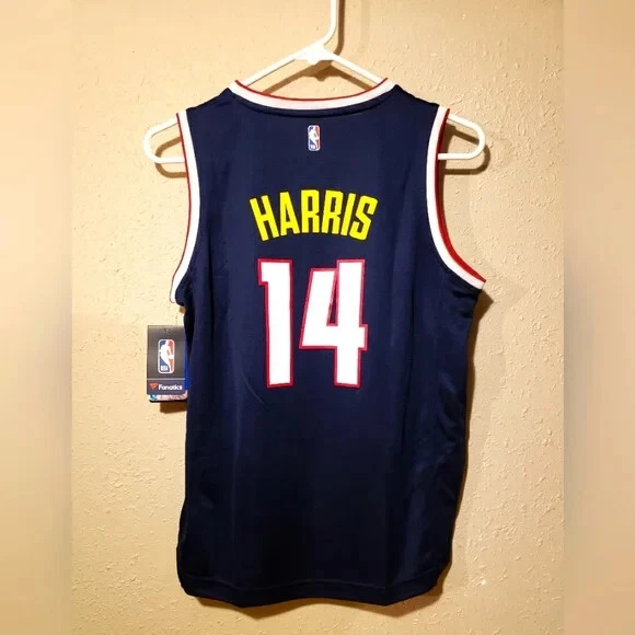 NWT FANATICS GARY HARRIS #14 Denver Nuggets Mile High City Jersey