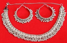 BellyDance Women Tribal Light Weight Hanging Pendent Necklace Earing jewelry ATS