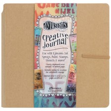 Dyan Reaveley's Dylusions Creative Journal 8.75"X9"-Kraft Pack of 1 