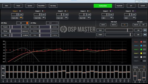 Für Mercedes 4-Kanal DSP Endstufe Bluetooth Soundpaket Crunch CRE400.4DSP-ISO.M9 - Bild 9 von 9