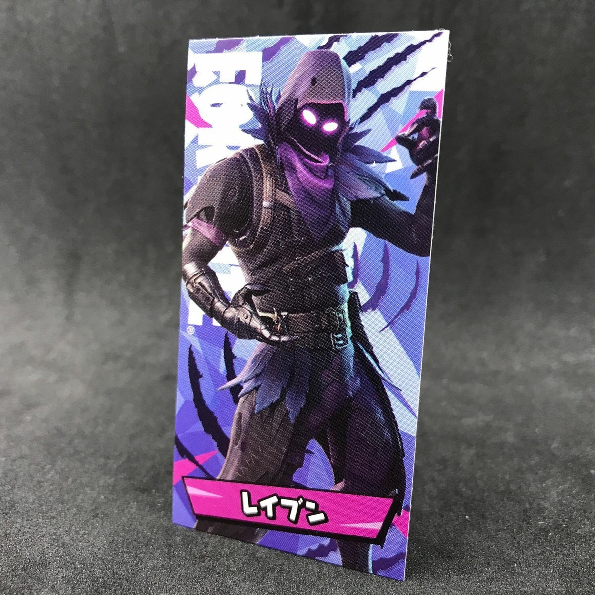 Fortniteコラボナーフ FORTNITE LAVEN No.007 Japanese Skin Collectable Sticker Seal Card