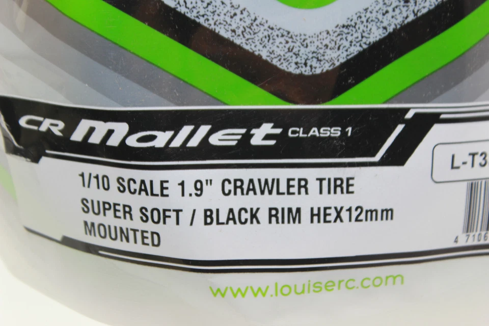 LOUISE LOUT 3346 VB CR Mallet  1.9 CLASS 1 supersoft auf schwarzer Felge  NEU  - Bild 3 von 4