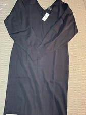Ann Taylor Factory Women’s Black Medium Dress 
