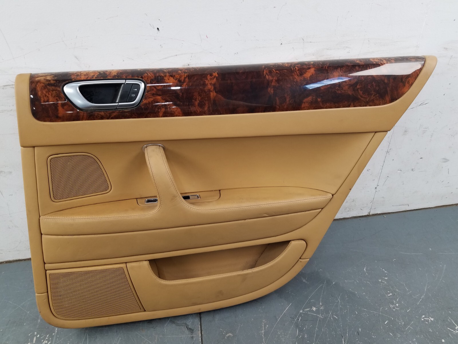 2006 Bentley Continental Flying Spur Right Rear Passenger Door Panel #2209 Y4