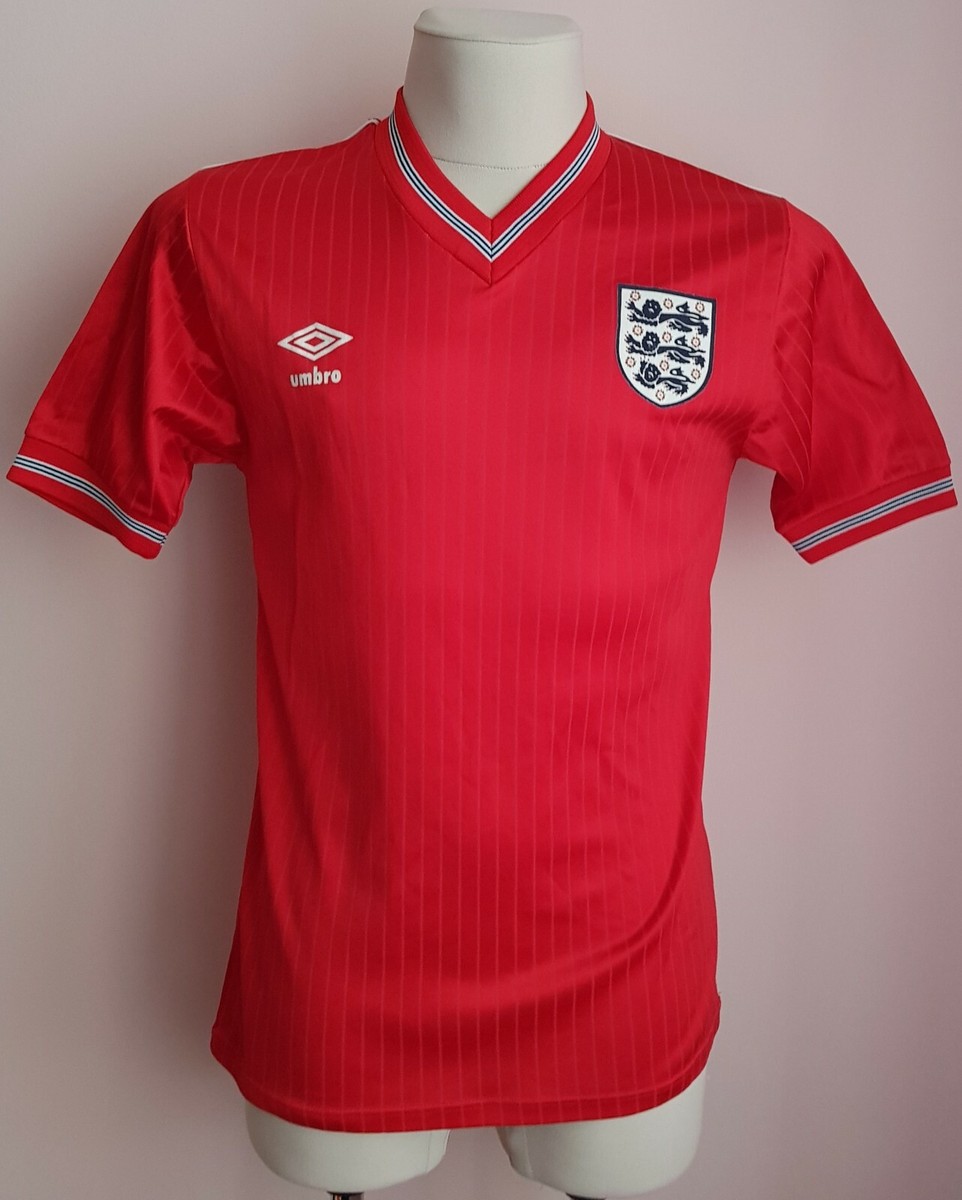England 1984 - 1988 Away football Umbro shirt size 38/40 | eBay