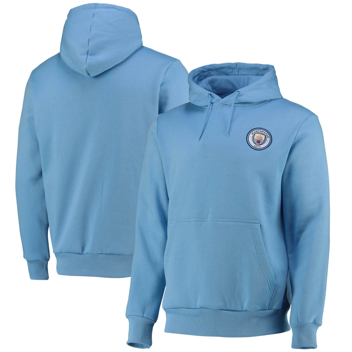 Manchester City Football Hoodie Hooded Top Sky Mens eBay