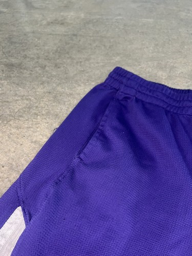 Nike K-State Boys Youth Size L Large Purple Athletic Drawstring Elastic Shorts - Picture 5 of 10