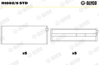 Glyco Kurbelwellenlager FüR Mercedes-Benz C-Klasse W203 W204 S205 S204