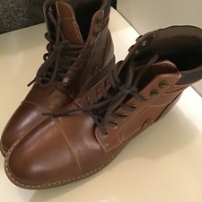 timberland boots men 9M cognac color NEW IN BOX