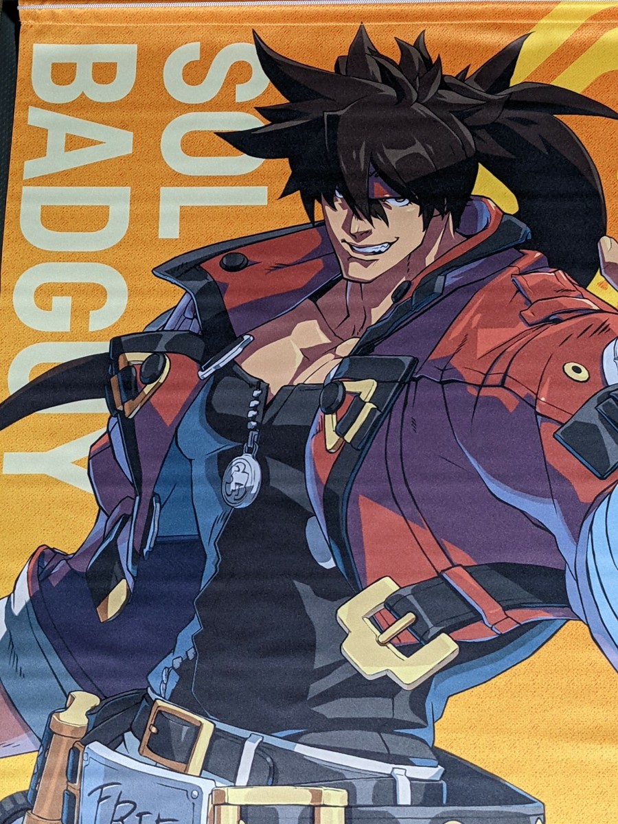 Guilty Gear Strive GGST B2 Size Cloth Tapestry Sol Badguy Mint | eBay