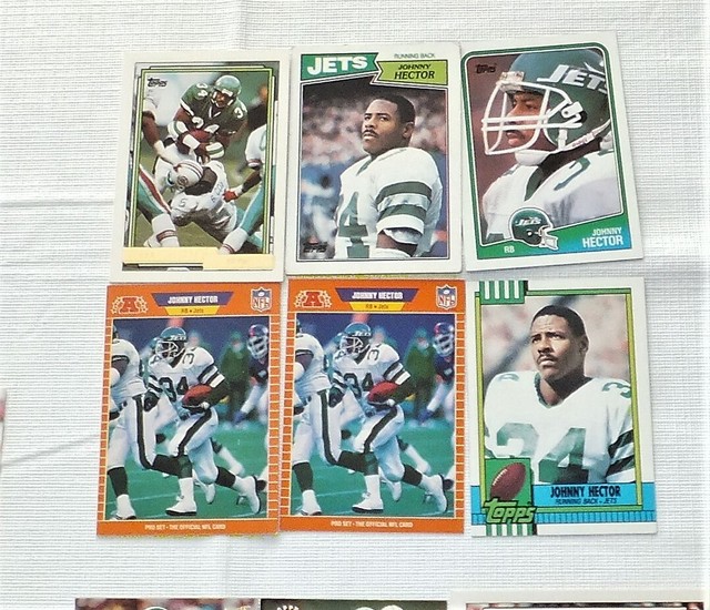 JOHNNY HECTOR Jets 6 Card Assorted Lot **You Pick** eBay