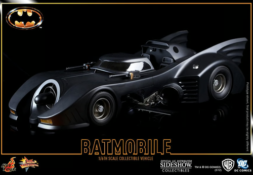Hot Toys Batmobile Batman 1989 1/6 MMS170 Sideshow 2017 Sixth scale RARE - Foto 6 di 7