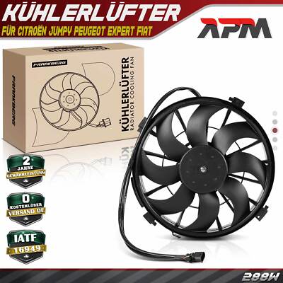Lüfter Kühlerlüfter Lüftermotor Ø385 288W für Citroën Jumpy Peugeot Expert Fiat