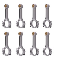 5140 I-Beam 5.700" 2.100" .927" Connecting Rods For Chevy SBC 350 Bronze Bush